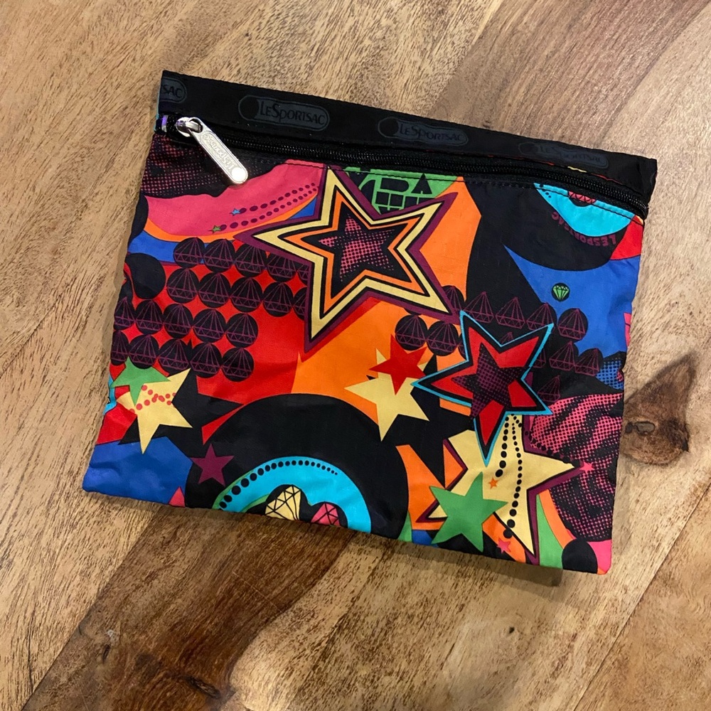 LeSportSac small zipper pouch EUC